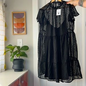 Gothic F21 babydoll dress NWT